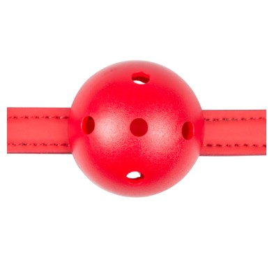 Knebel-Ball Gag With PVC Ball - Red